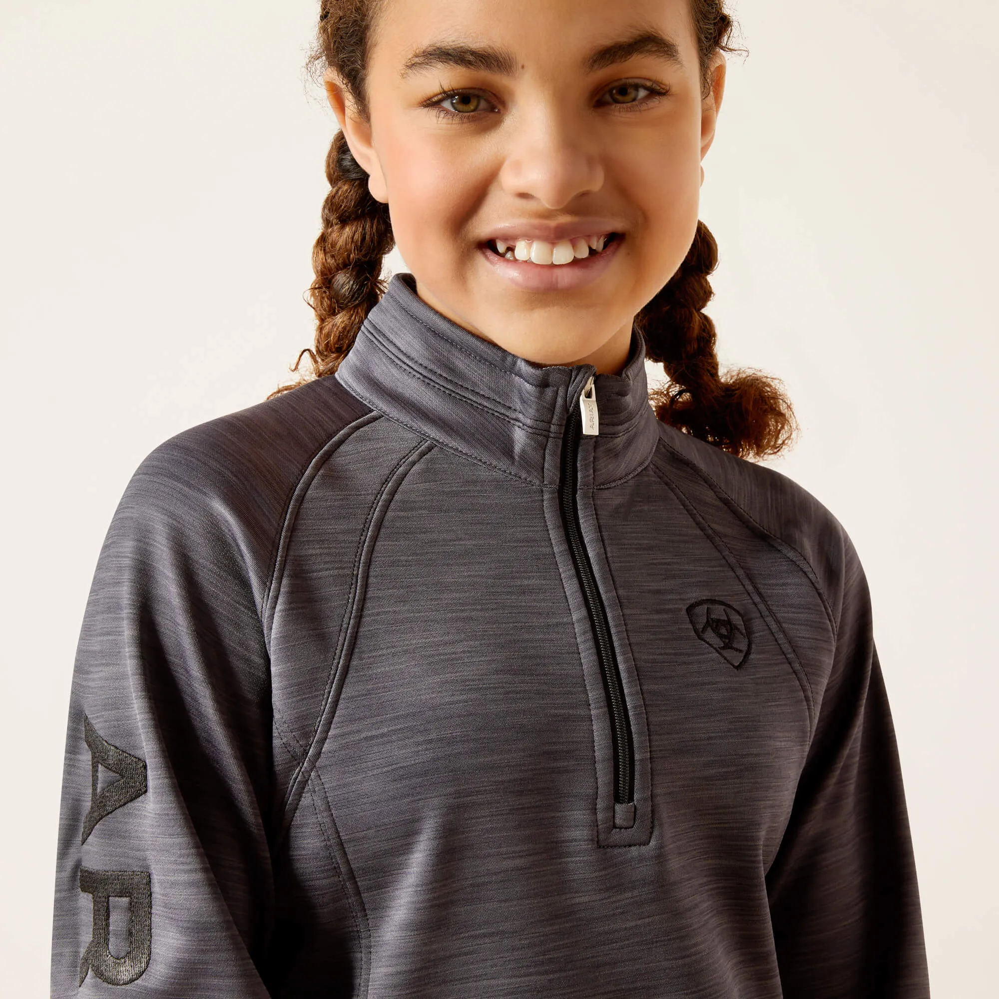 10046608 Kid's TEK Team 1/2 Zip Sweatshirt by Ariat