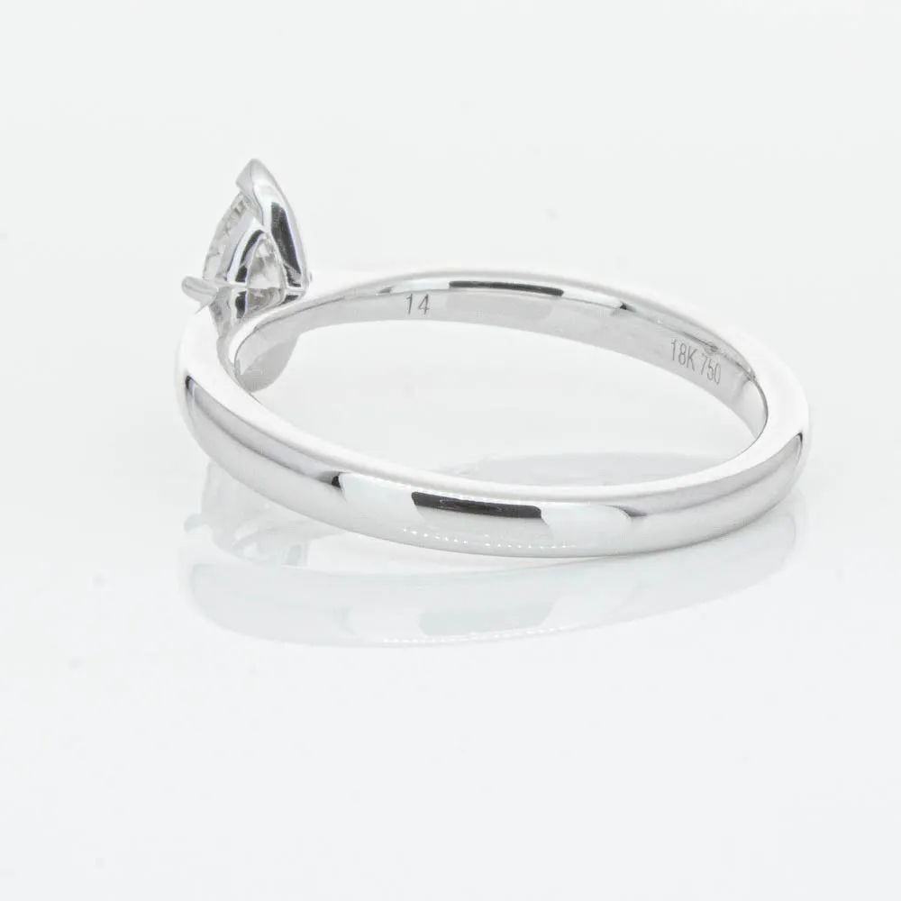 18ct White Gold .50ct Marquise Cut Diamond Royale Ring