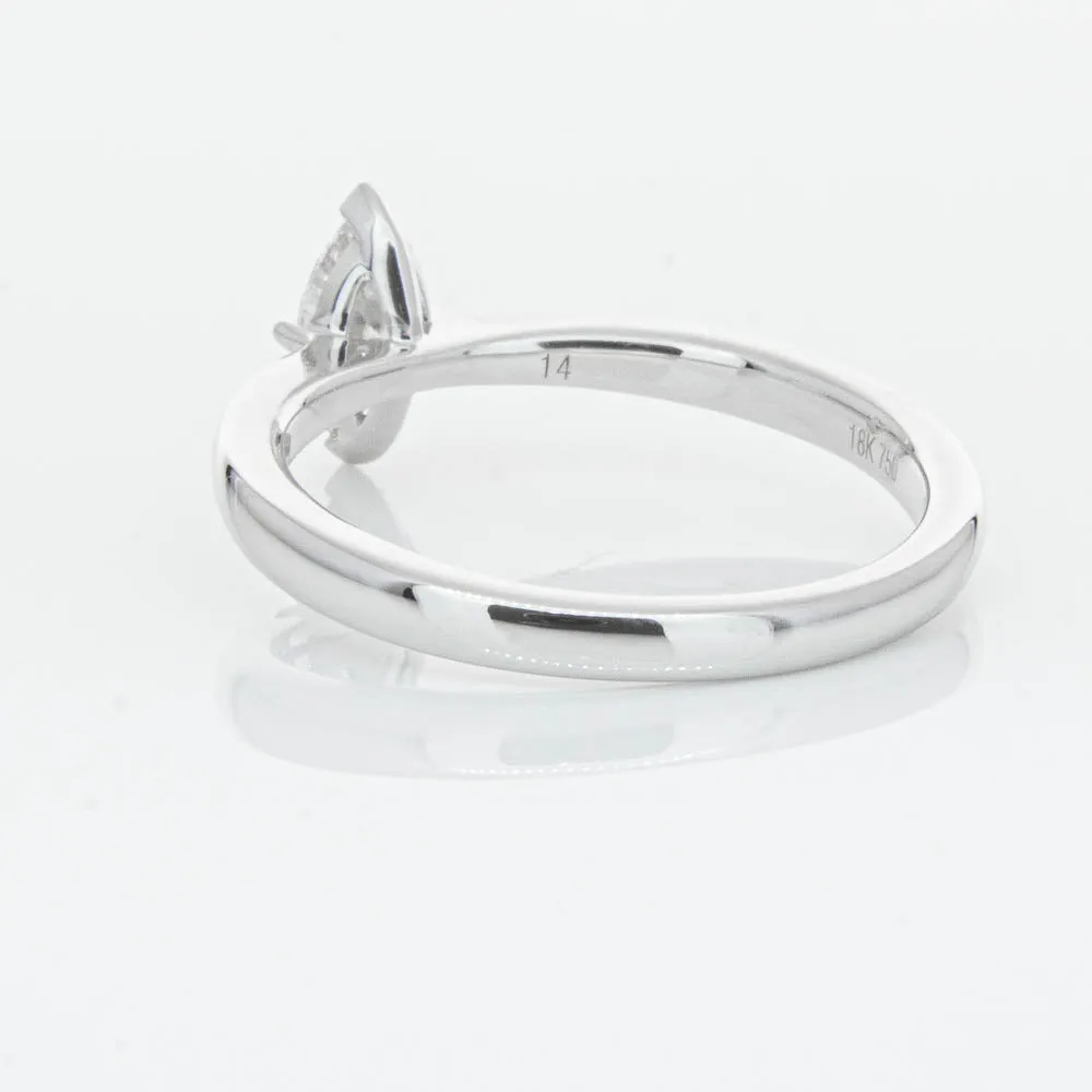 18ct White Gold .50ct Marquise Cut Diamond Royale Ring