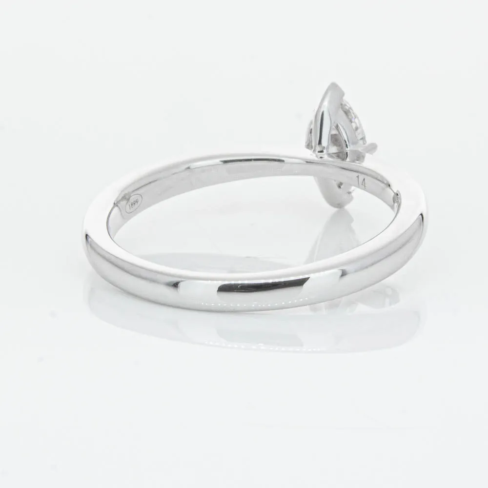 18ct White Gold .50ct Marquise Cut Diamond Royale Ring