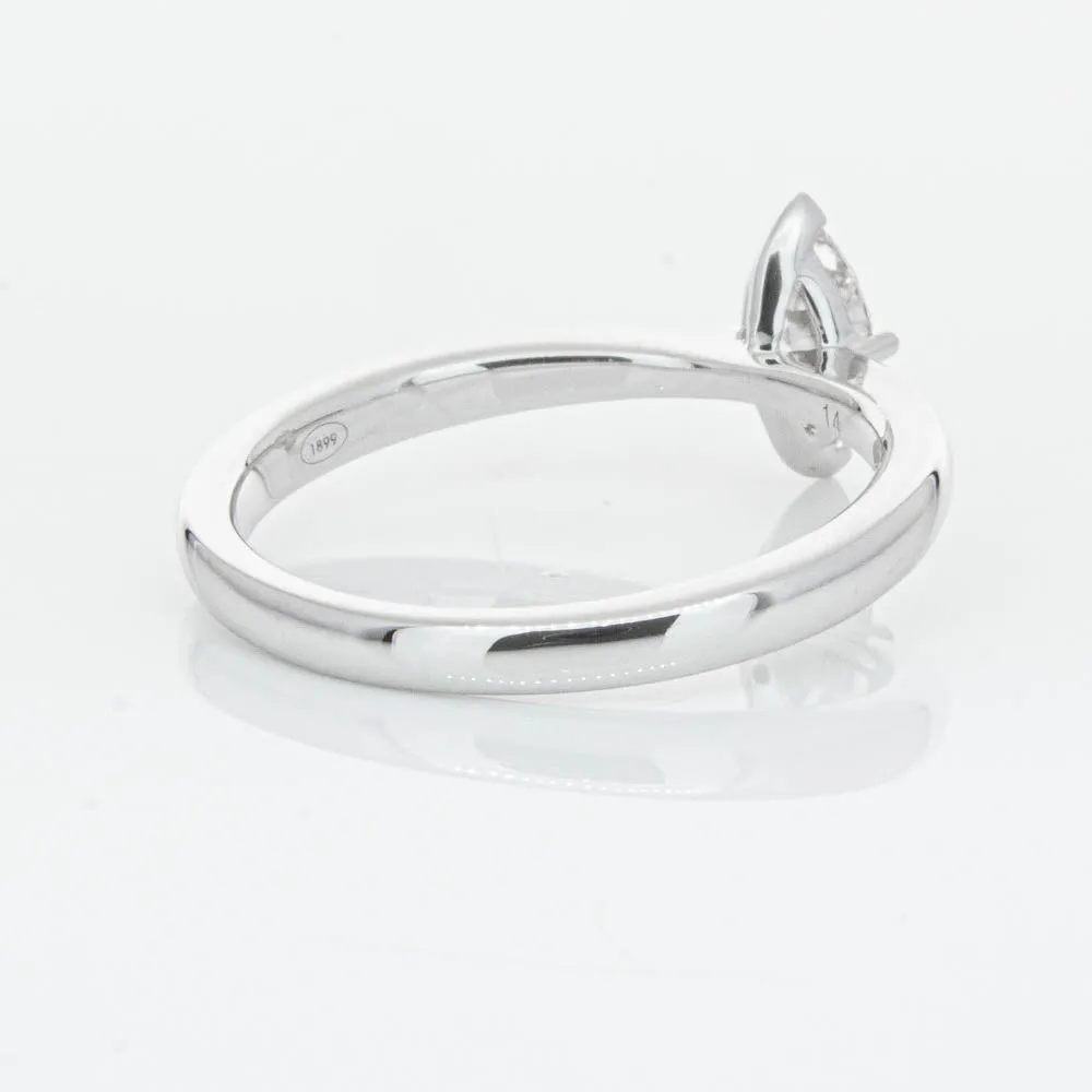 18ct White Gold .50ct Marquise Cut Diamond Royale Ring