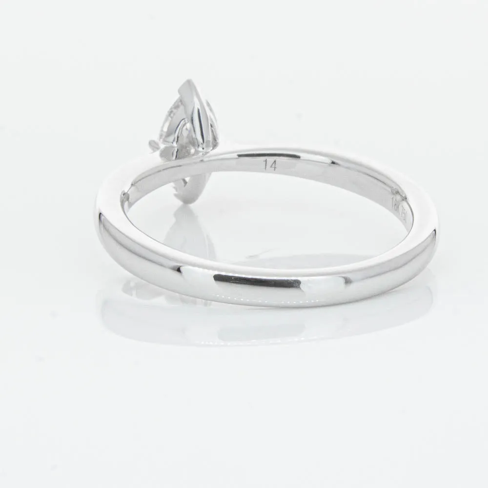 18ct White Gold .50ct Marquise Cut Diamond Royale Ring