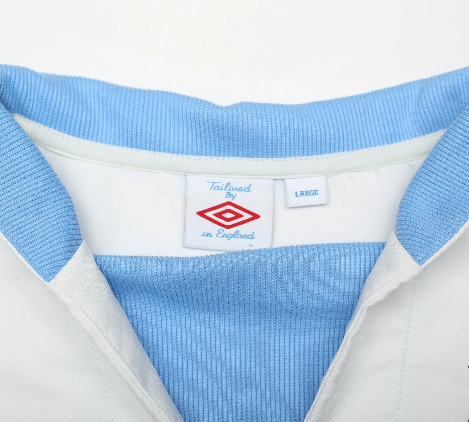 2010/11 Manchester City Vintage Umbro Football Drill Track Top (L)