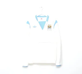 2010/11 Manchester City Vintage Umbro Football Drill Track Top (L)