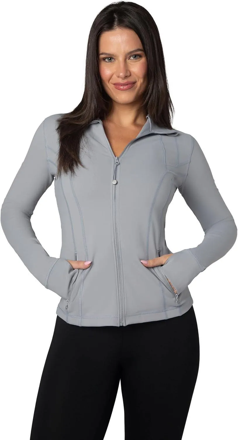 90 Degree By Reflex Women’s Lightweight Full Zip Jacket