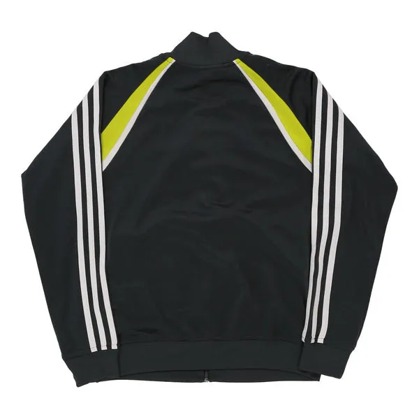 Age 14 Adidas Track Jacket - Large Black Polyester