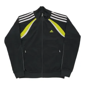 Age 14 Adidas Track Jacket - Large Black Polyester