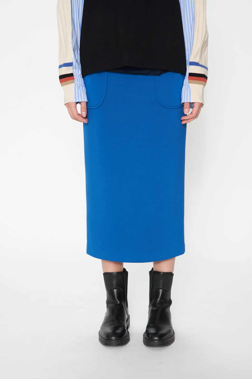 Air Compact Pocket Pencil Skirt