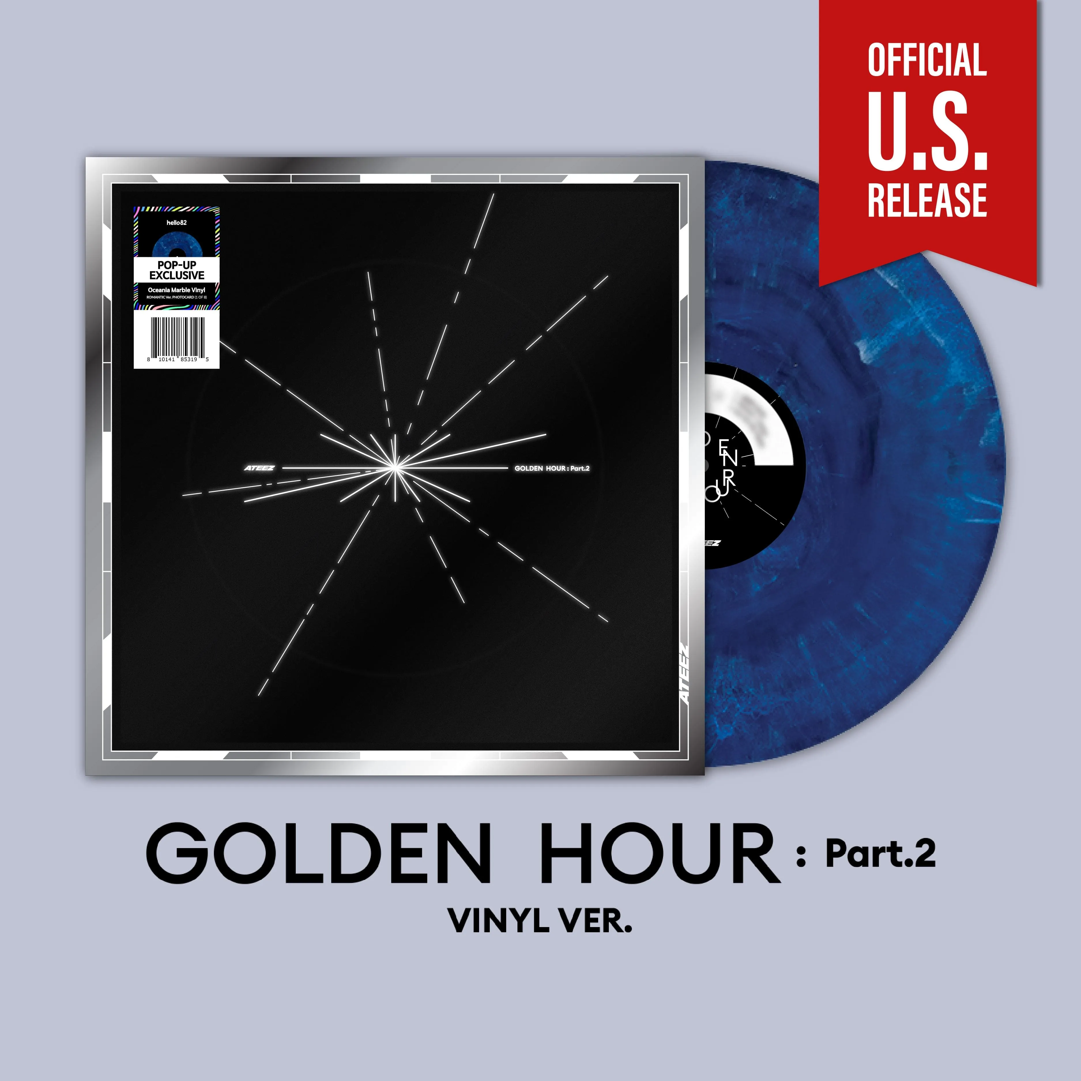 ATEEZ - GOLDEN HOUR: Part.2 (Vinyl) - Pop-Up Exclusive