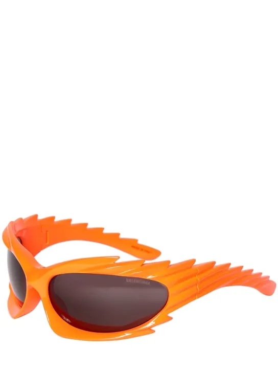 Balenciaga   0255S Spike rectangle acetate sunglasses 