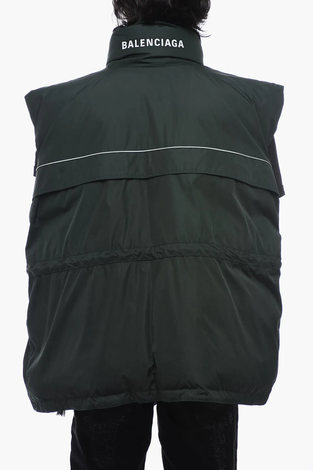 Balenciaga UNISEX Utility Quilted Vest with Reflective Detail