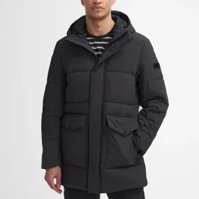 Barbour International Sutley Quilted Jacket In Black