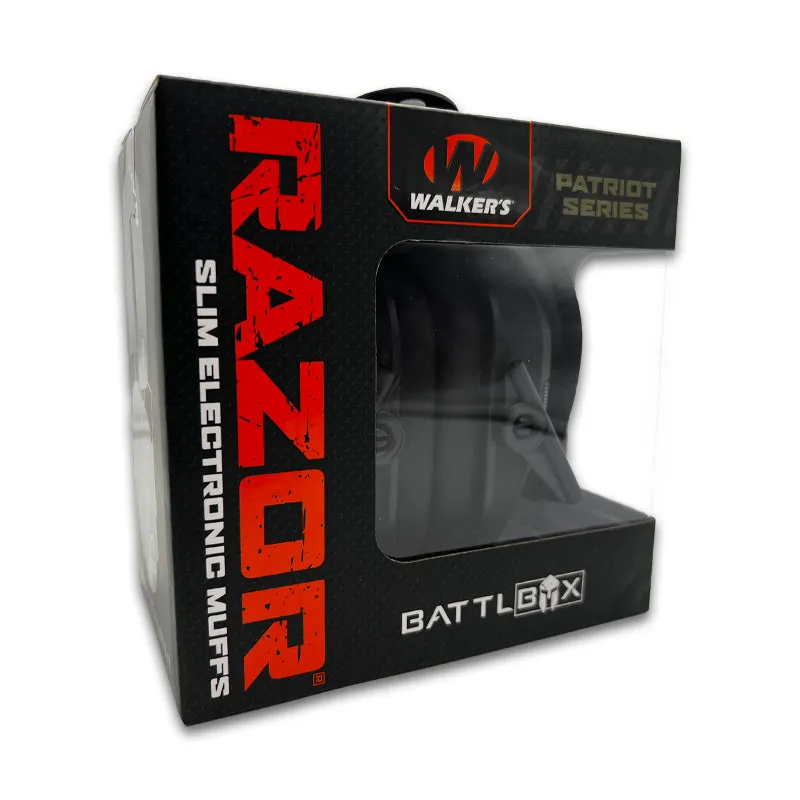 BattlBox Limited Edition Razor Patriot Series Electronic Ear Muffs