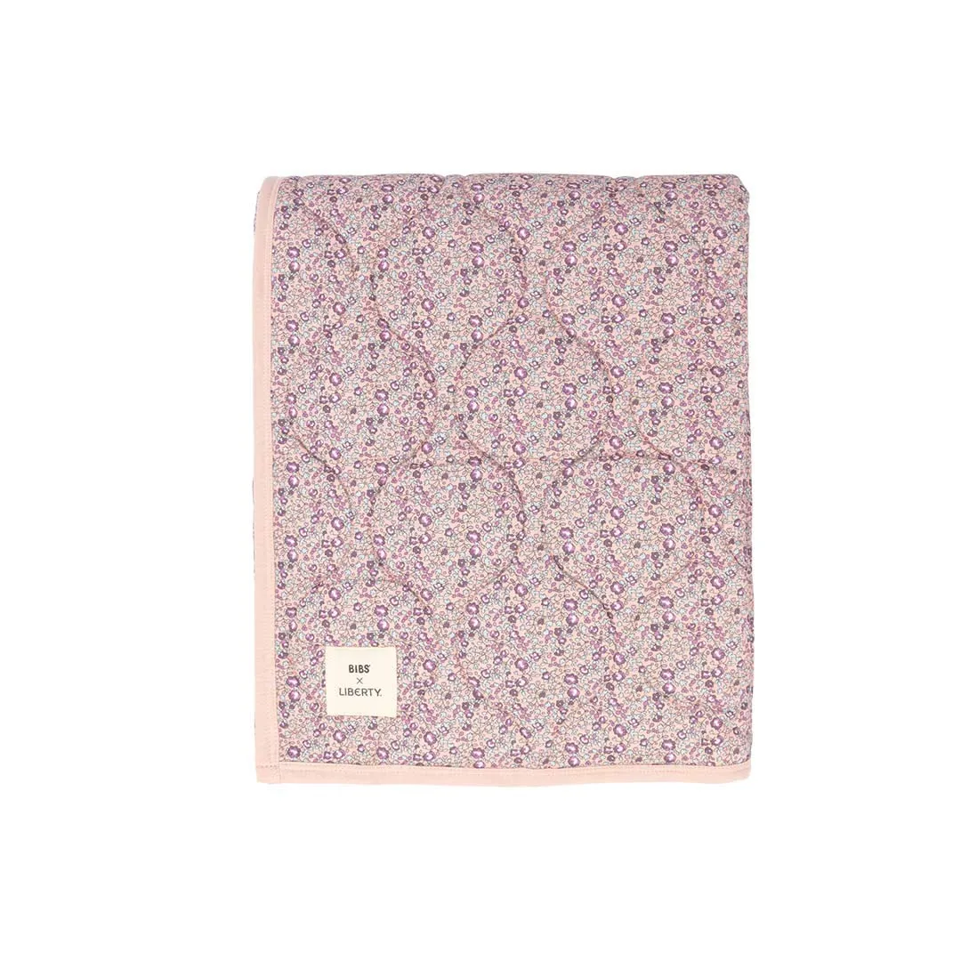 BIBS X LIBERTY Quilted Blanket - Eloise - Blush