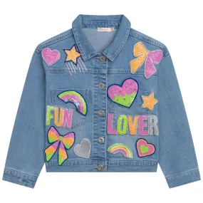 BILLIEBLUSH - Denim Jacket - Blue