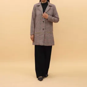 Brown Wool Coat PW4282