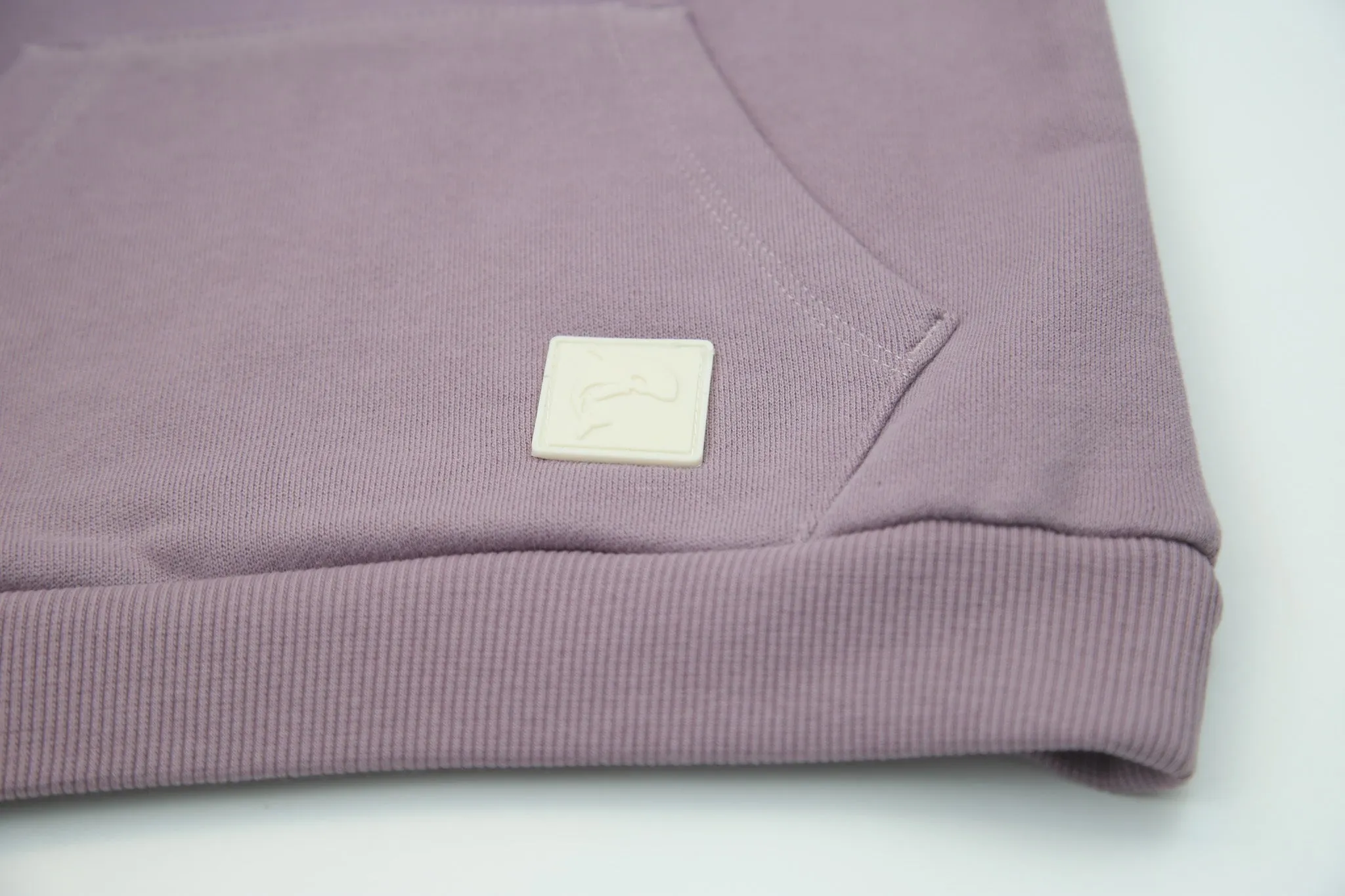 Brushed Terry Hoodie _ Elderberry