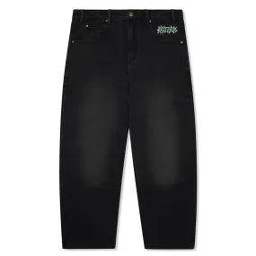 Butter Goods - Ink Denim Jeans Worn Black