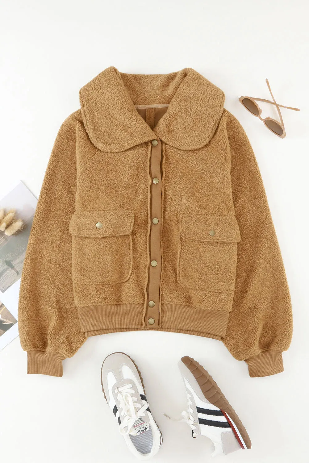 Camel Sherpa Jacket