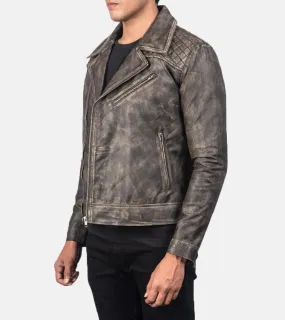 Caribbean Men's Biker Leather Jacket