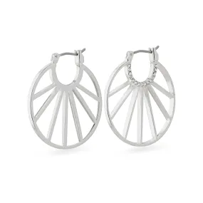 CASSIE earrings silver-plated