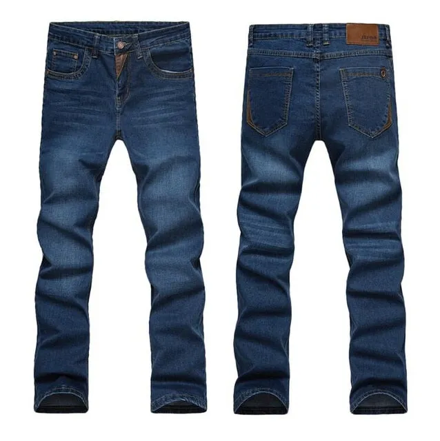 Casual Slim Fit Straight High Stretch Feet Skinny Jeans