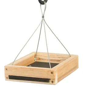 Cedar Hanging Tray Feeder