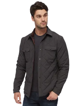 CHAPIN FLANNEL-LINED QUILTED JACKET