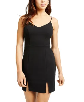 City Studios Juniors' Lace-Back Bodycon Dress