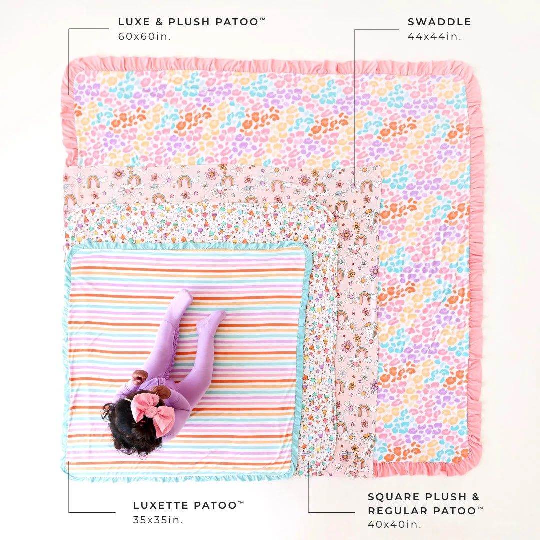 Claudia & Calais Reversible Quilted Patoo® Blanket