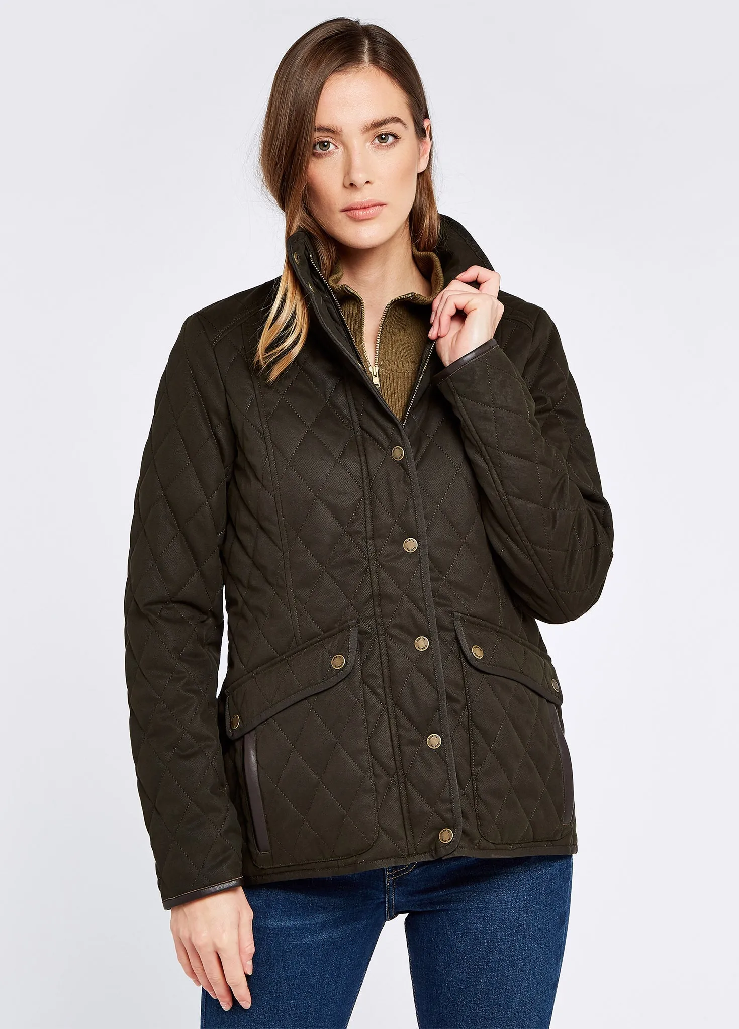 Corrib Quilted Jacket - Verdigris