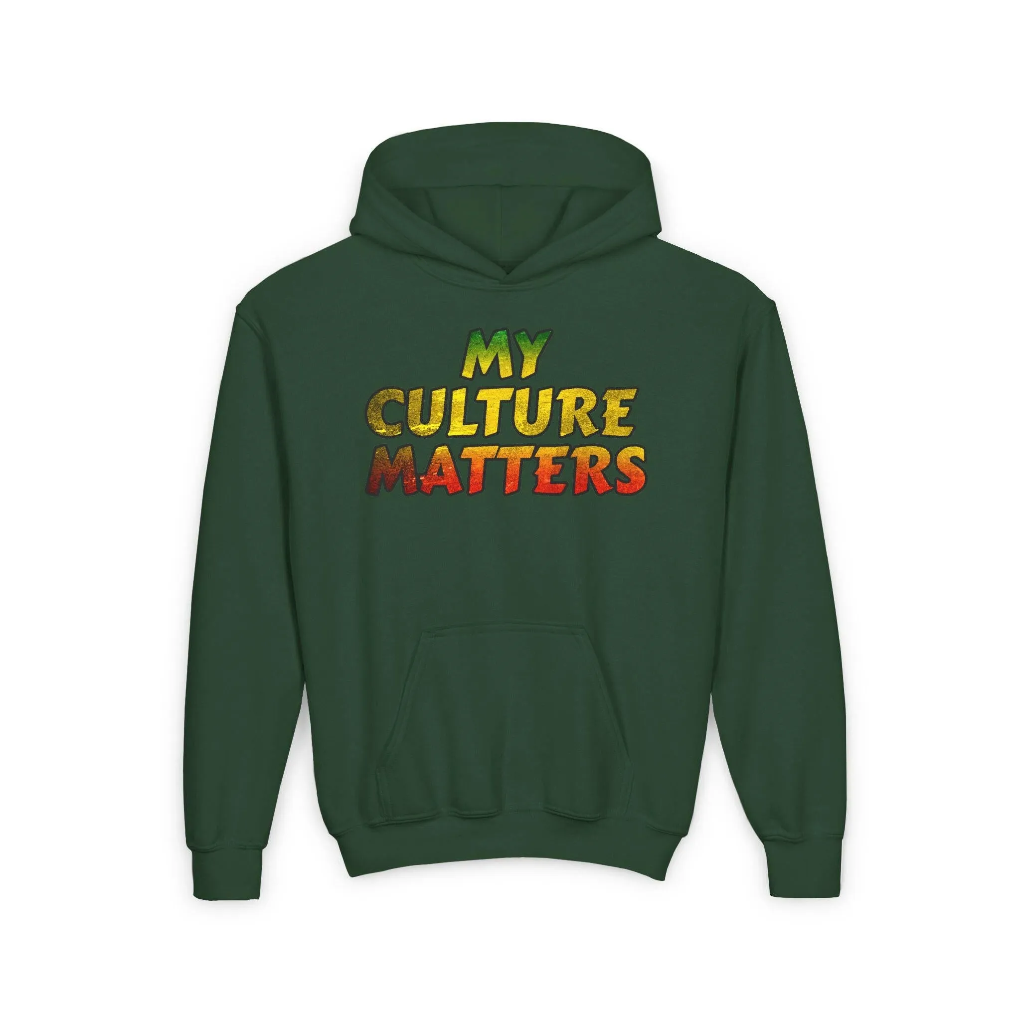 ‘Culture Matters’ Rasta Youth Hoodie