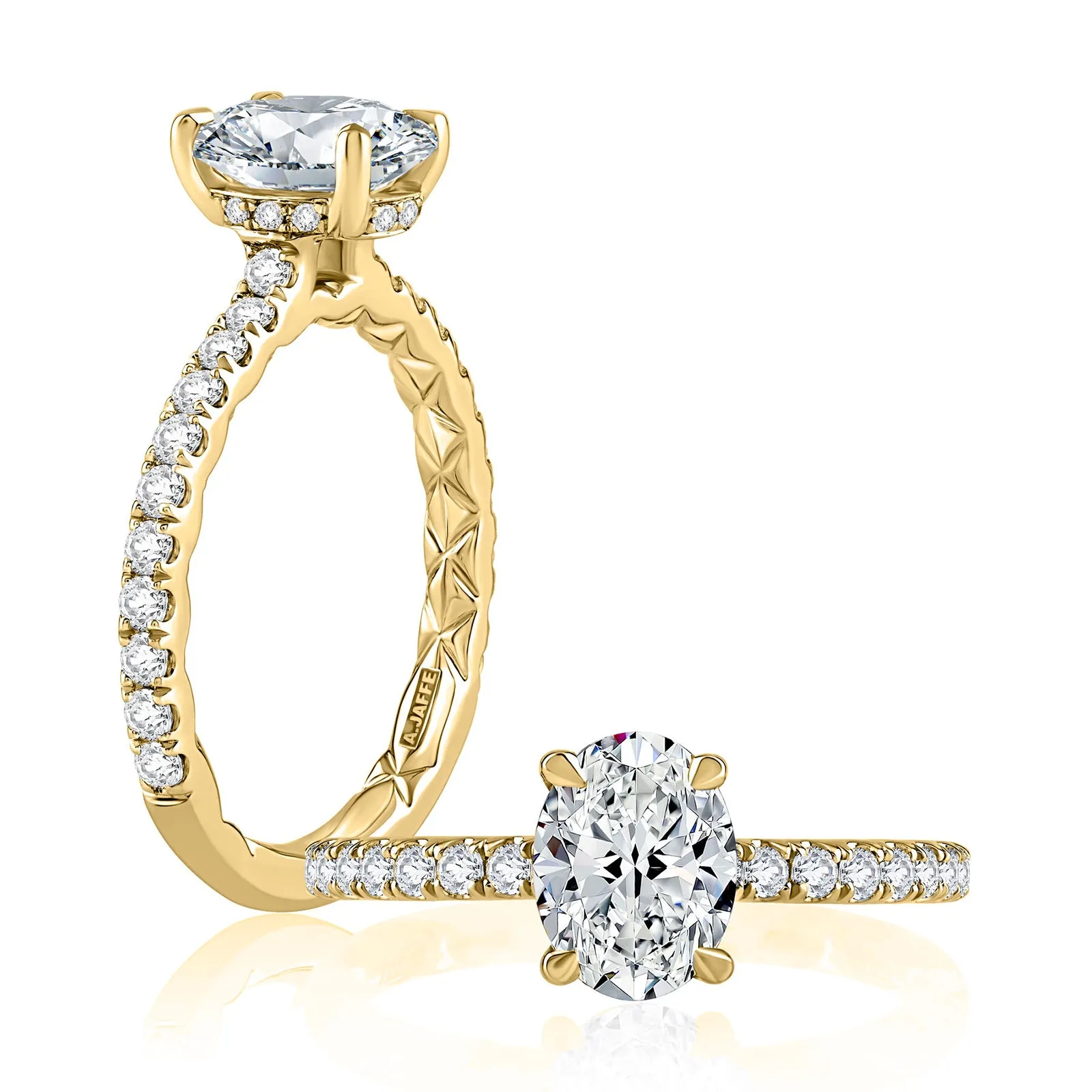 Diamond Semi Mount Ring | 14k Yellow (1.50ct Head)