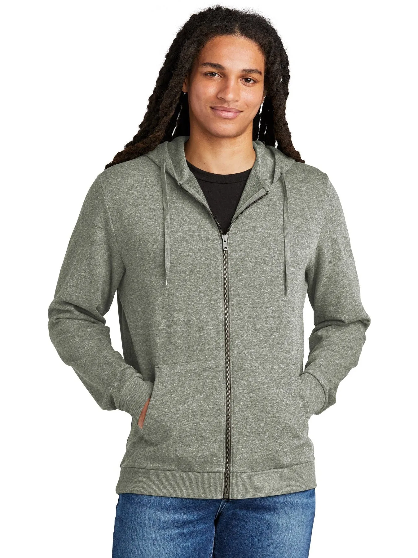 District Perfect Tri Fleece Full-Zip Hoodie