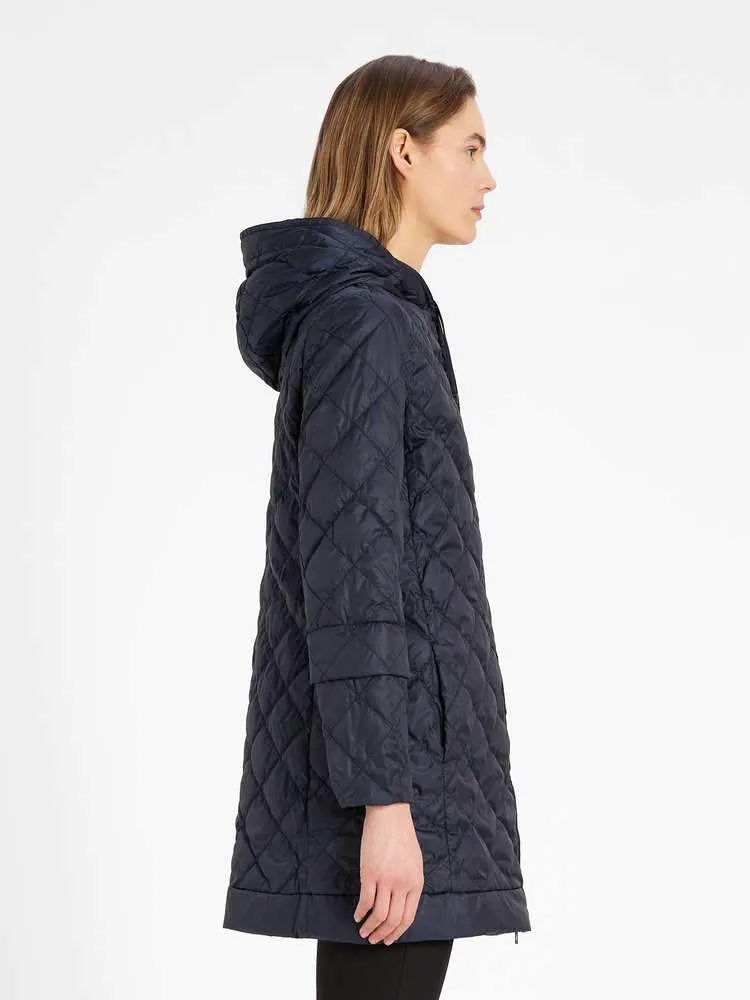 Enovel Quilted Hooded Down Zipper