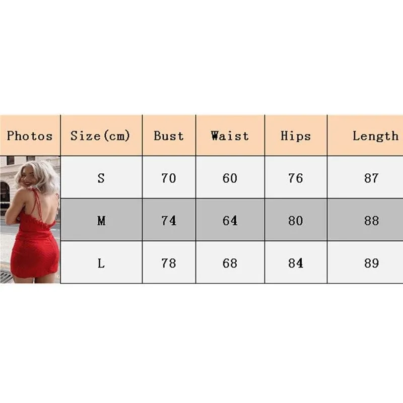 FashionSierra - Women Red Elegant Bodycon Dress Ladies Backless Summer Beach Party Sundress Clubwear New Casual Slim Dress