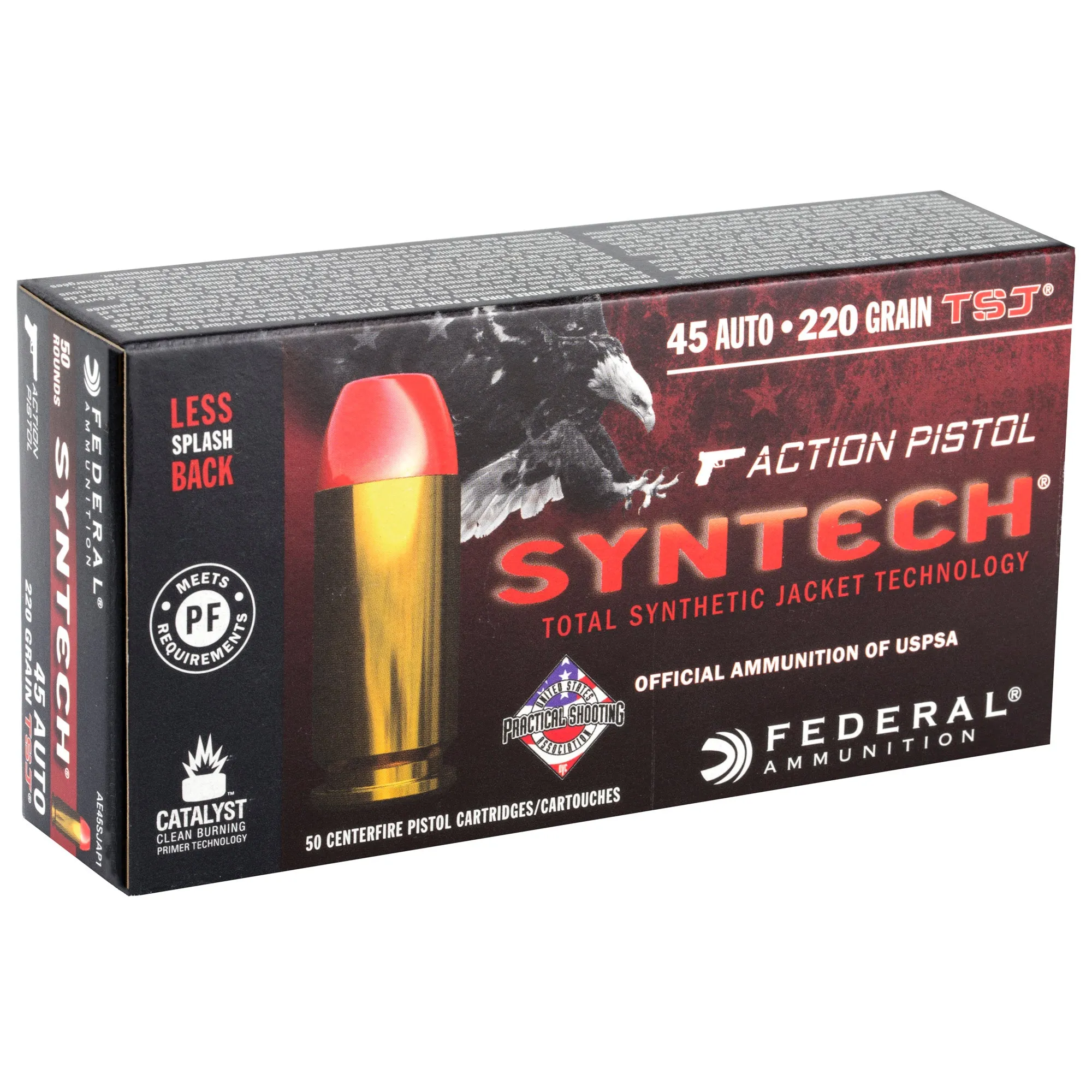 Fed Syntech 45acp Tsj 50/500