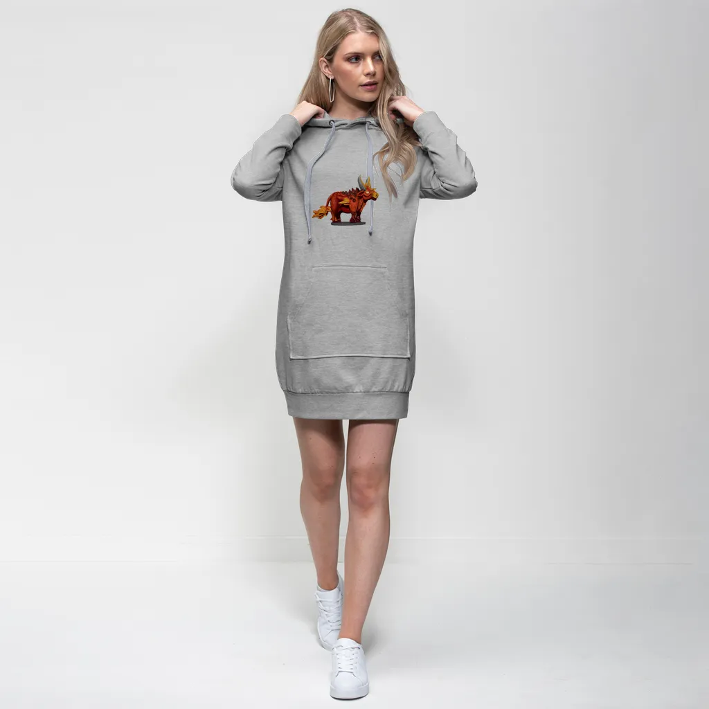 Fire Bull Premium Adult Hoodie Dress