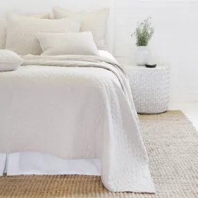 Hampton Flax Coverlet by Pom Pom at Home