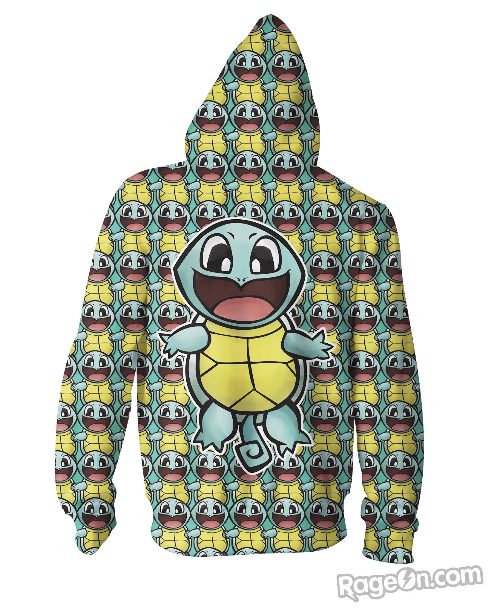 Happy Squirtle Zip-Up Hoodie