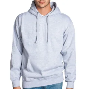 Heather Grey Fleece Pullover Hoodie