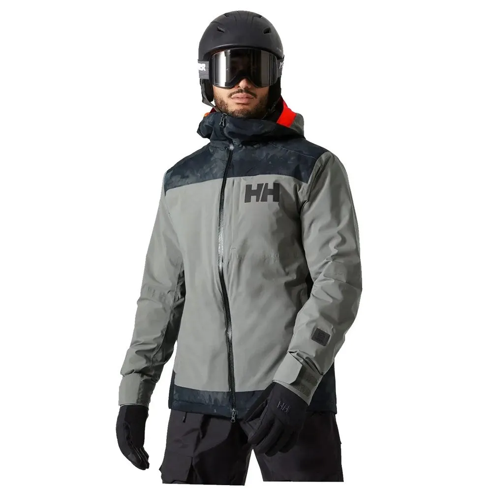 Helly Hansen Powdreamer 2.0 Men's Snow Jacket - Concrete