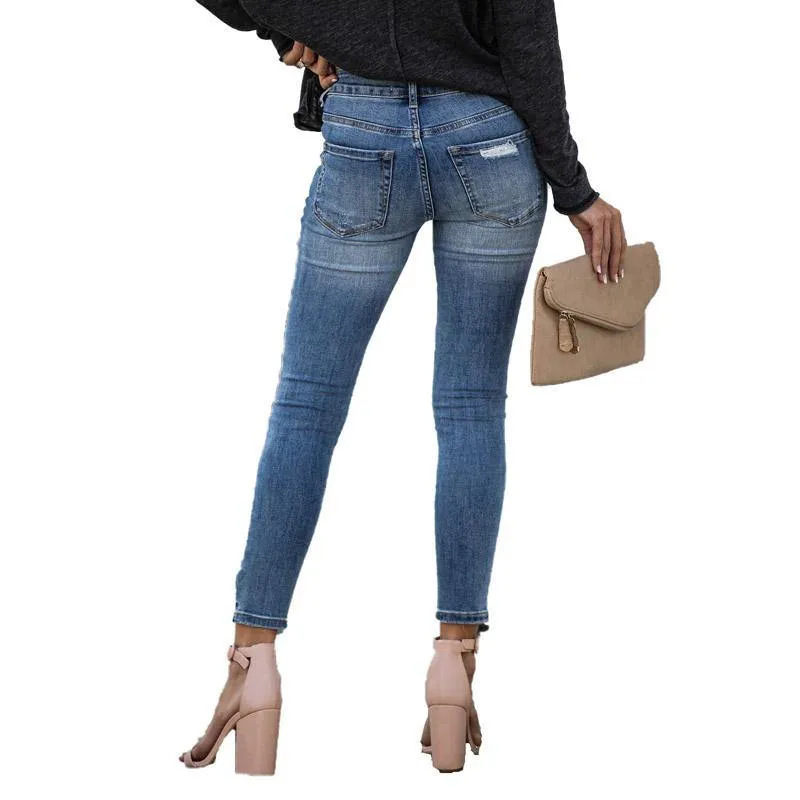 High Waist Stretch Jeans