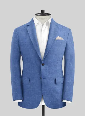 Italian Linen Smoked Blue Jacket