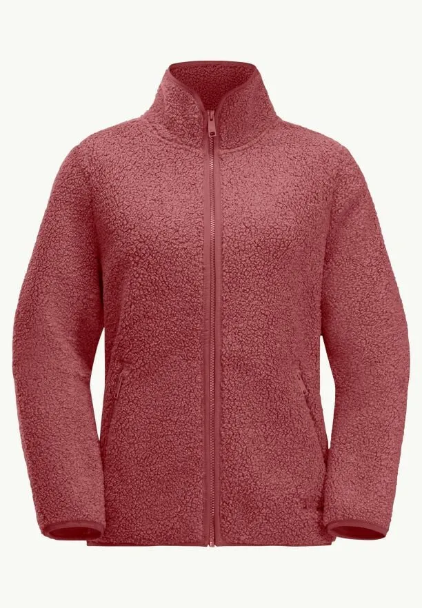 Jack Wolfskin Ladies  High Curl Fleece Jacket