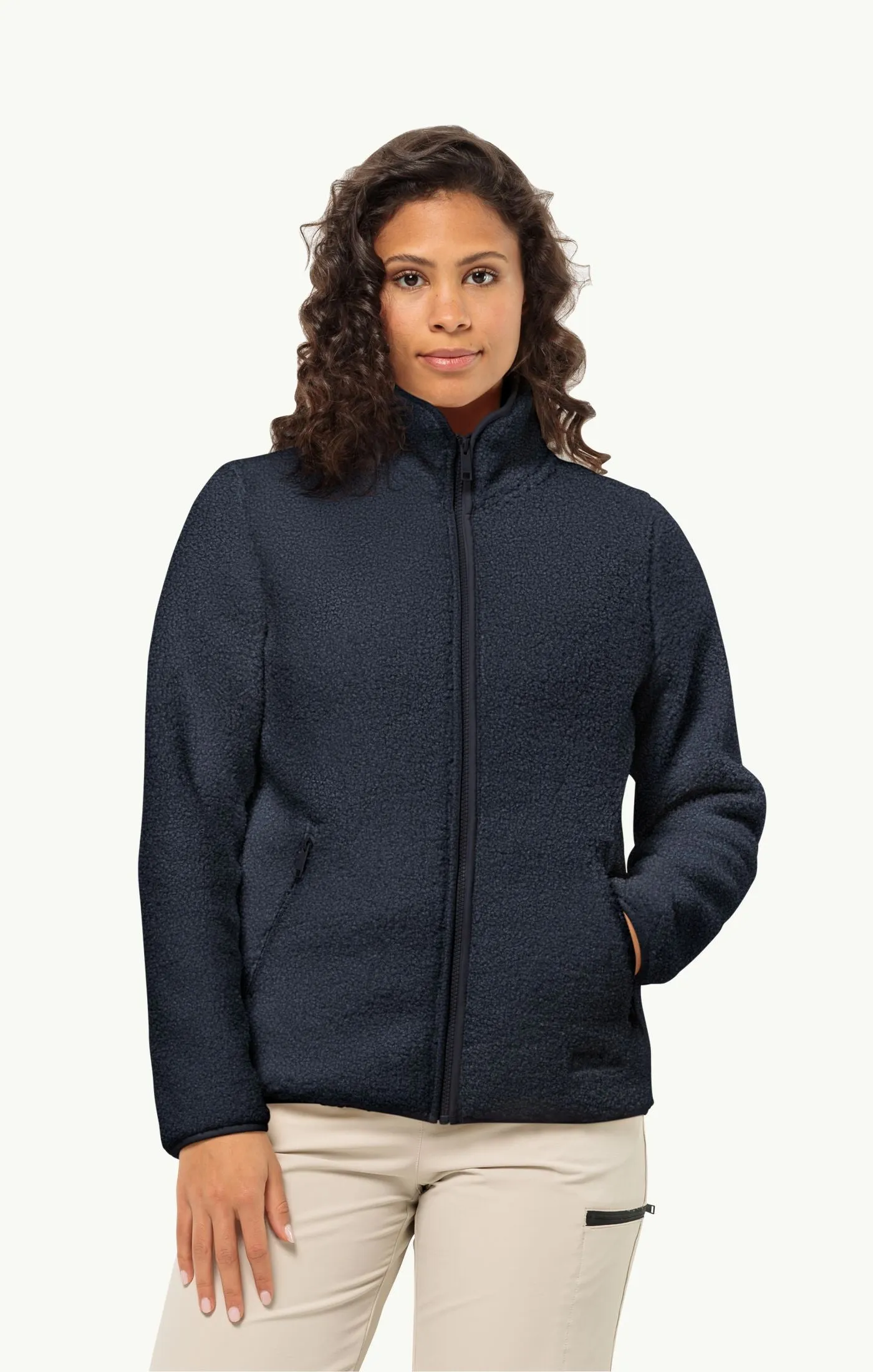 Jack Wolfskin Ladies  High Curl Fleece Jacket