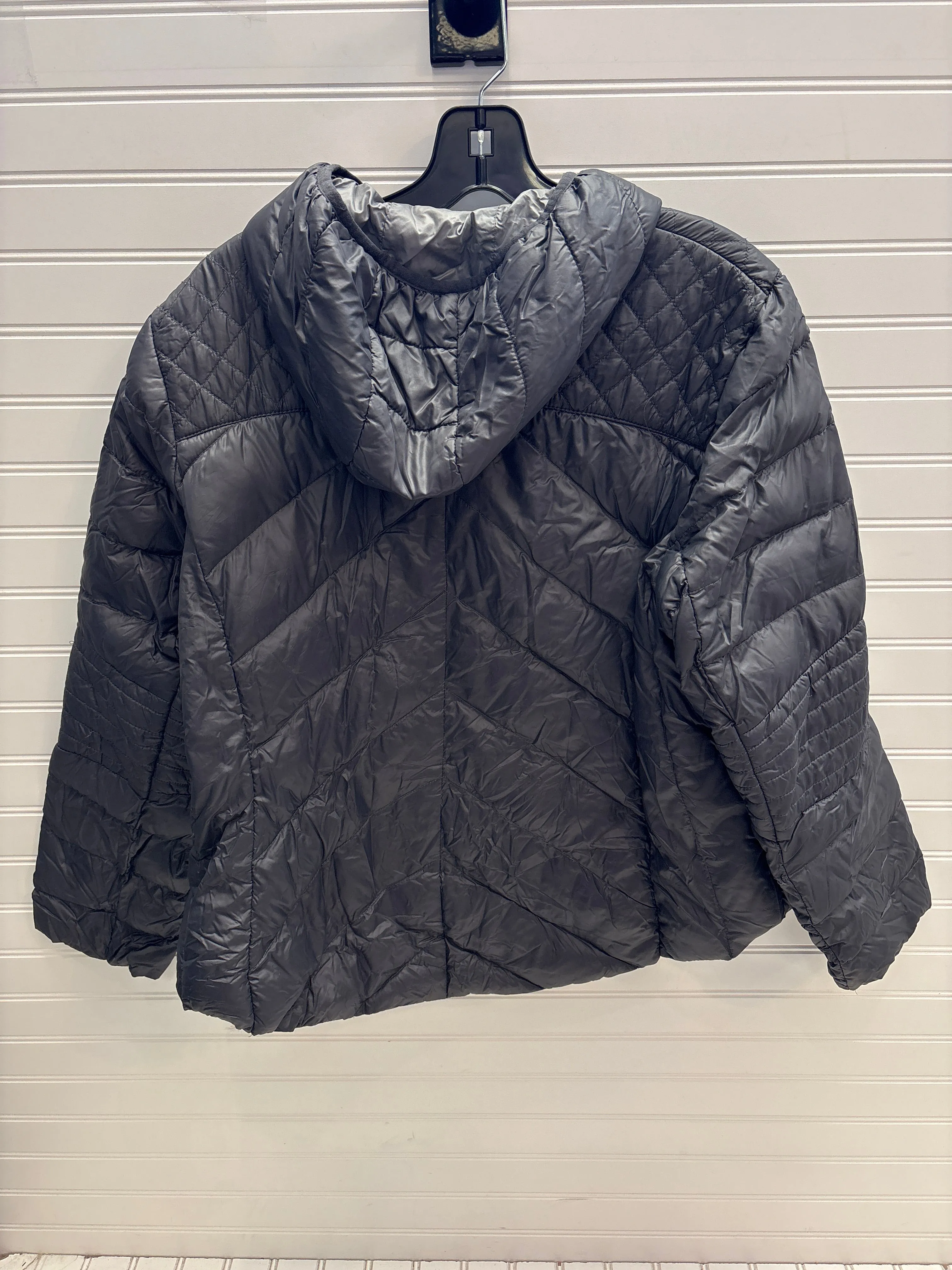 Jacket Puffer & Quilted By Bcbgeneration In Grey, Size: 1x