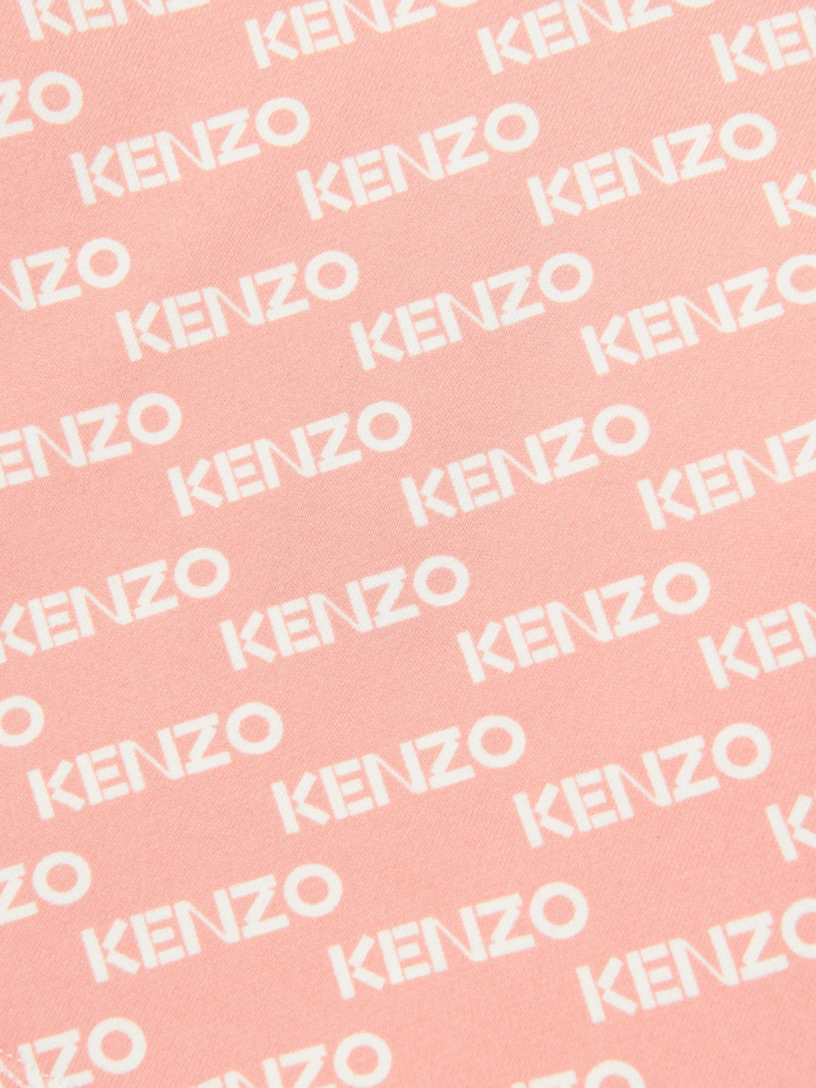 KENZO Girls Logo Sweatshirt in Pink