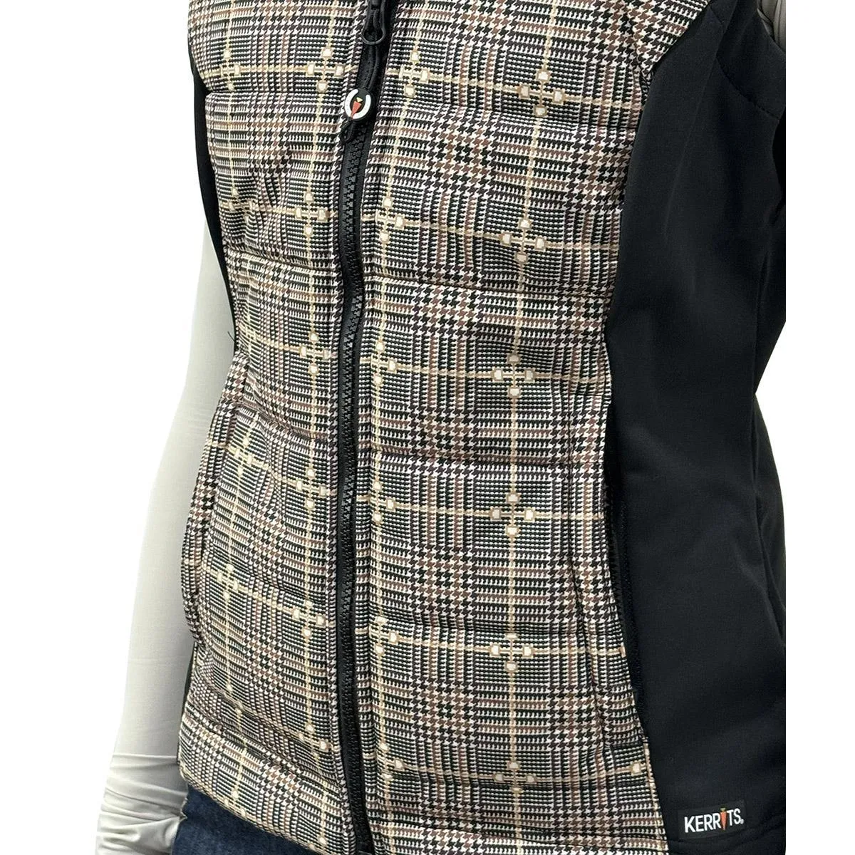 Kerrits Women's Bits Of Plaid Quilted Vest