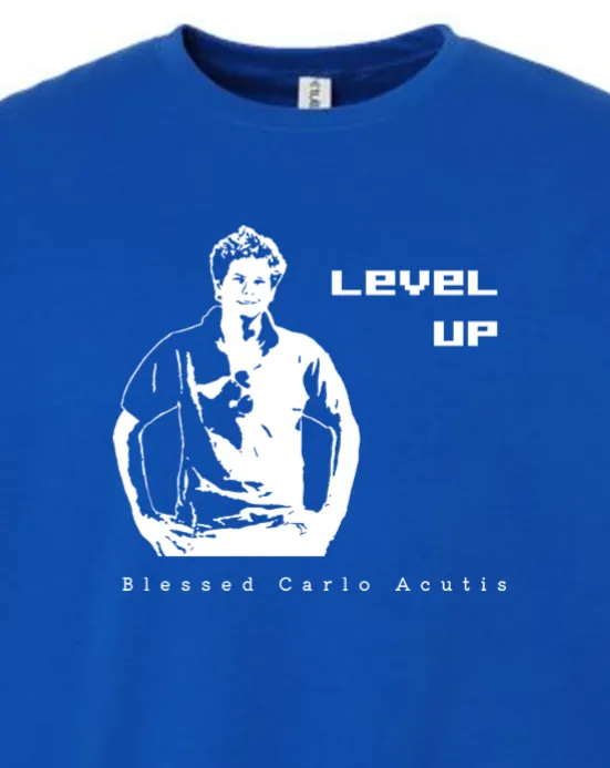 Level Up - Bl. Carlo Acutis Crewneck Sweatshirt